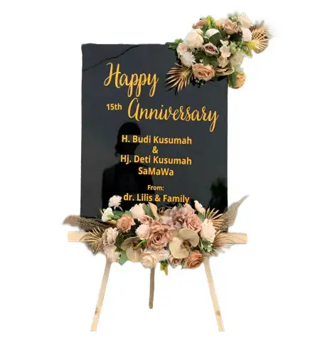 Papan Bunga Akrilik Pelemsari